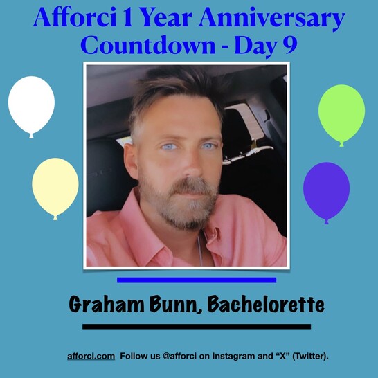 Graham Bunn, Bachelorette, afforci